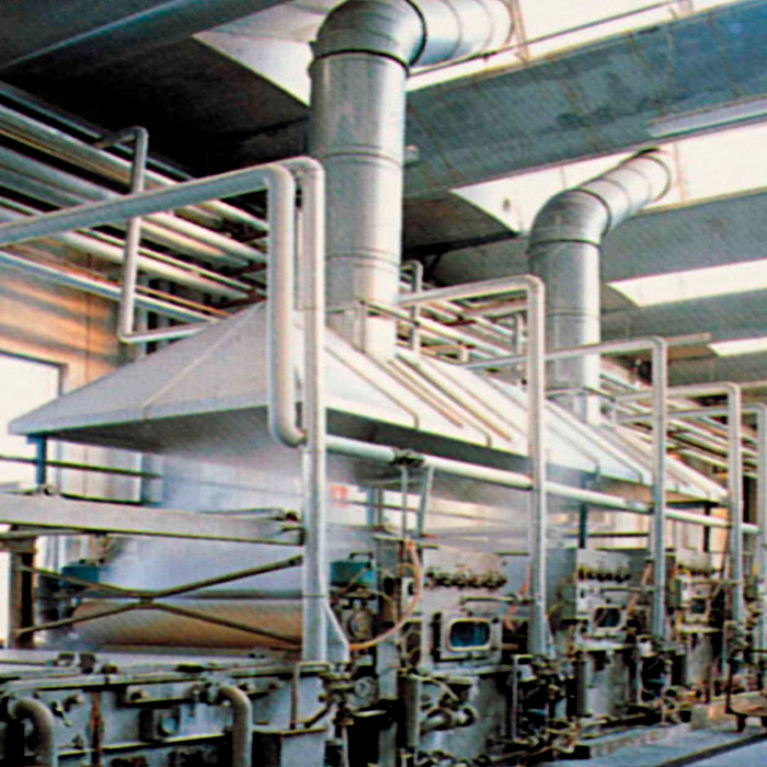 Suction system for fumes and steam | Dyeing lines | Italy